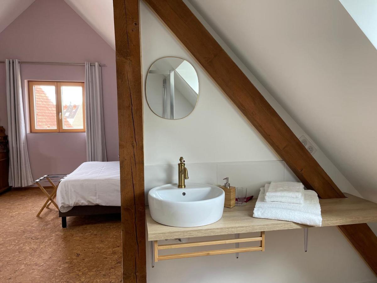 Alsacebnb - Gite 12 Personnes Dans Le Vignoble - Piscine Privee & Spa Ammerschwihr Exterior photo