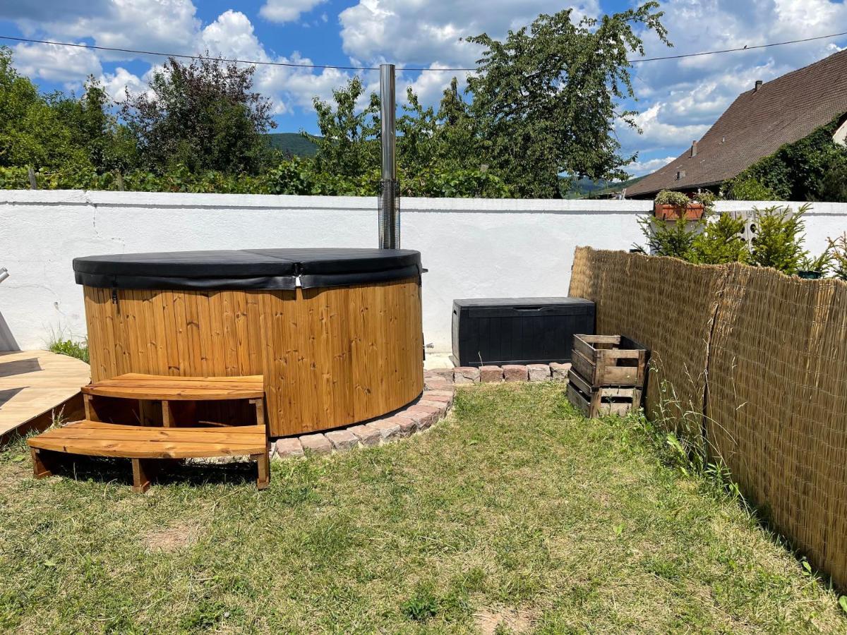 Alsacebnb - Gite 12 Personnes Dans Le Vignoble - Piscine Privee & Spa Ammerschwihr Exterior photo